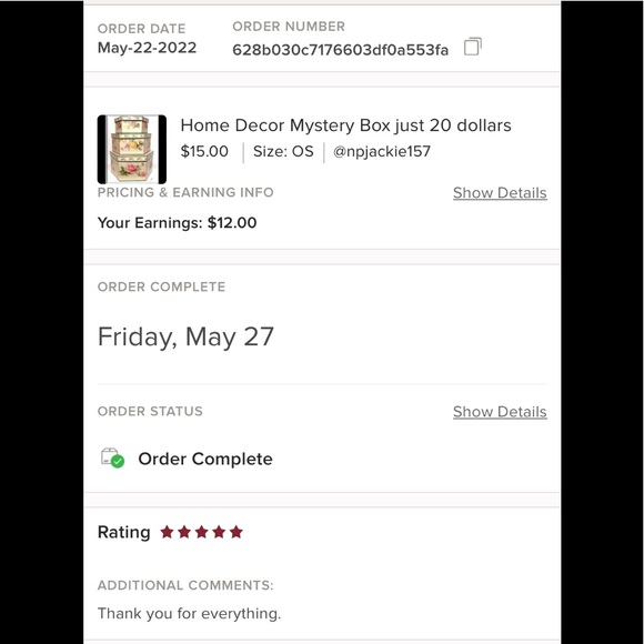 Home Decor Mystery Box just 20 dollars - Picture 3 of 3